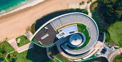 中信金沙湾国际乐园海之螺展厅天台基础图库17
